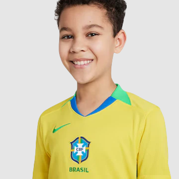 Camisa Infantil Brasil I 25/26