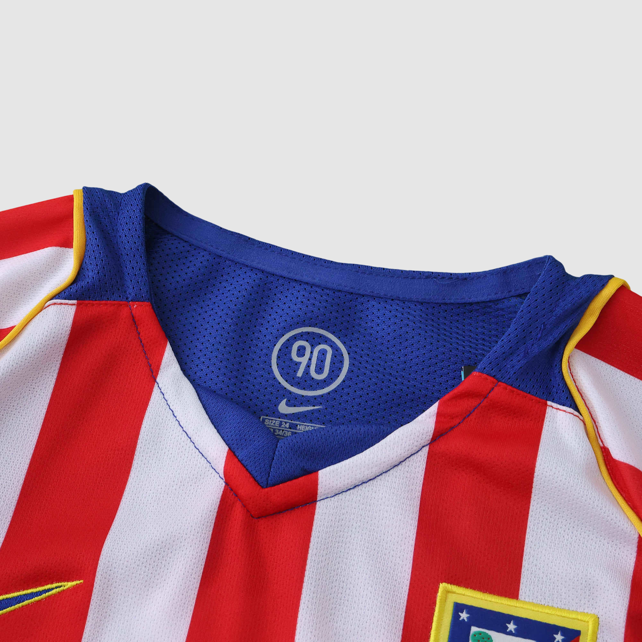 Conjunto Infantil Retrô Atlético De Madrid I 2004/2005 - Spider Man