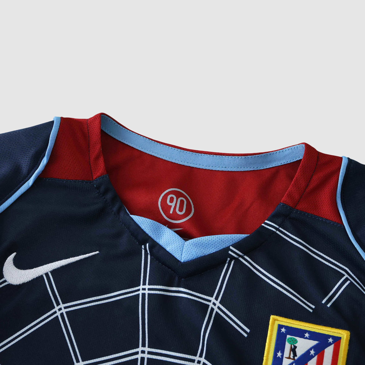Conjunto Infantil Retrô Atlético De Madrid II 2004/2005 - Spider Man